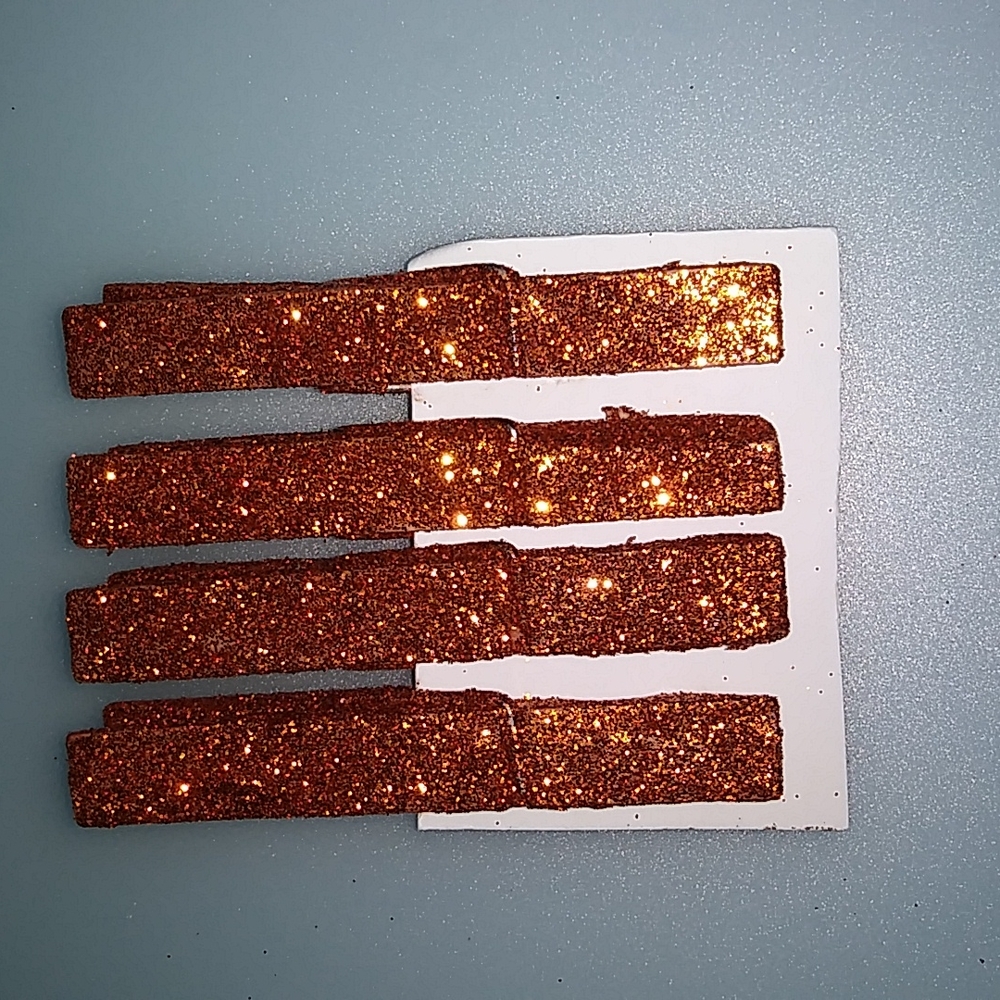 NWOT Copper Glitter Clothes Pins